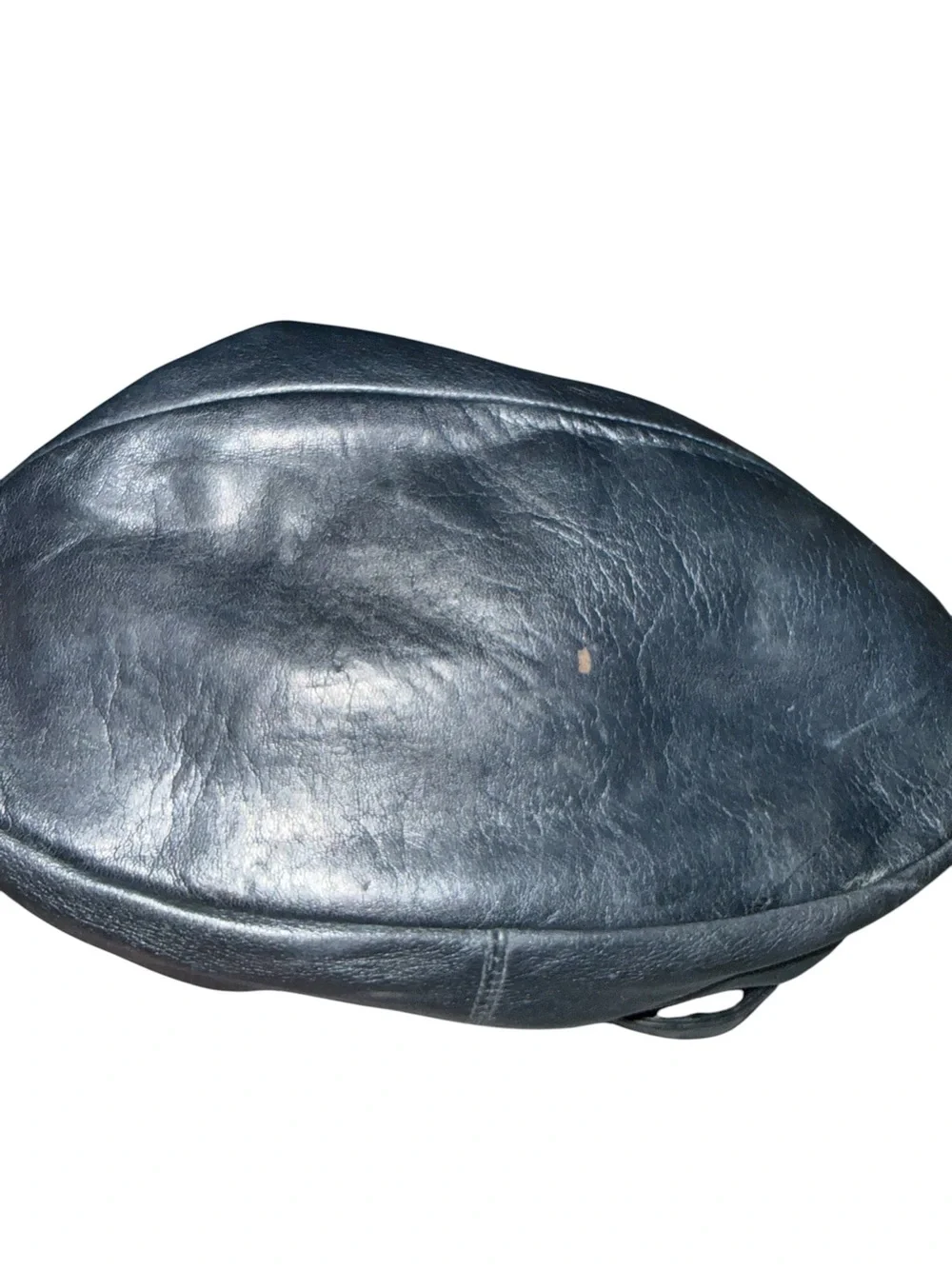 Giani Bernini Black Leather Drawstring Bag - Women